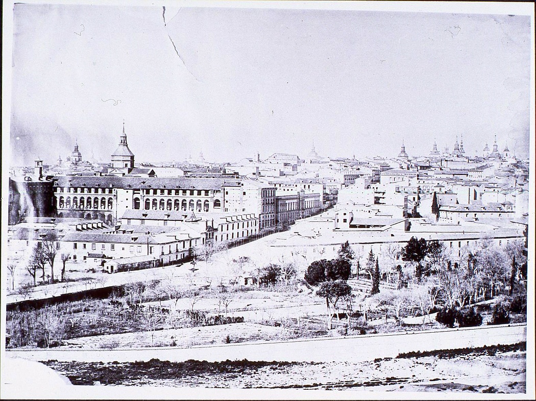 Vista panormica de la calle de Atocha