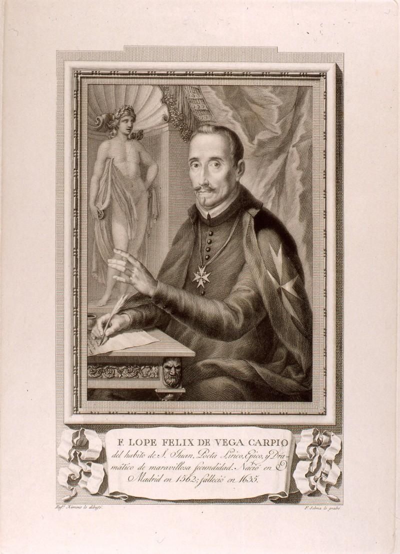 Retrato de Félix Lope de Vega

