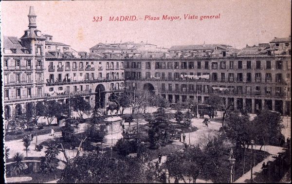 Vista general de la Plaza Mayor