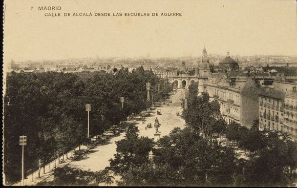 Calle de Alcalá desde Escuelas Aguirre
