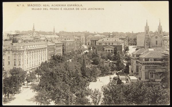 Real Academia Española, Museo del Prado e iglesia de los Jerónimos