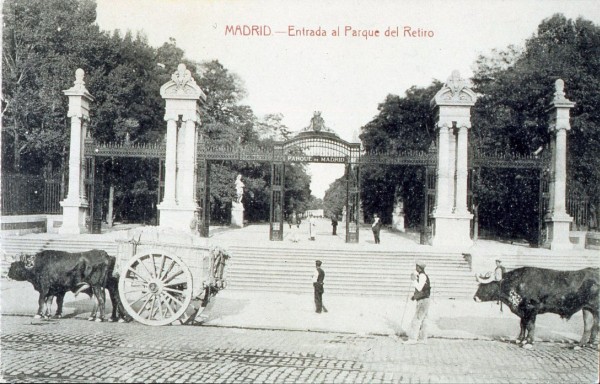 Entrada al Parque del Retiro