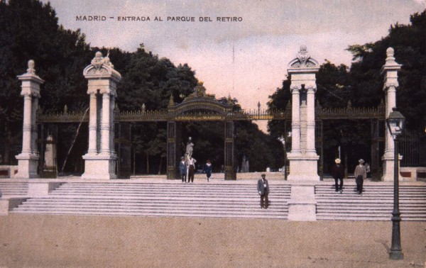 Entrada al Parque del Retiro