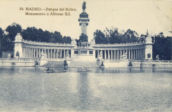 Parque del Retiro. Monumento a Alfonso XII