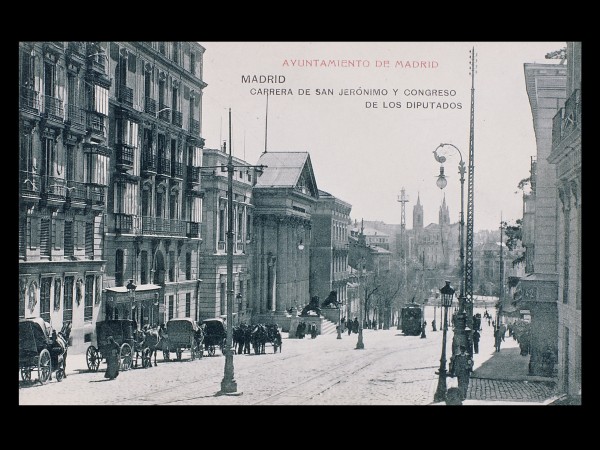 Carrera de San Jernimo y Congreso de los Diputados