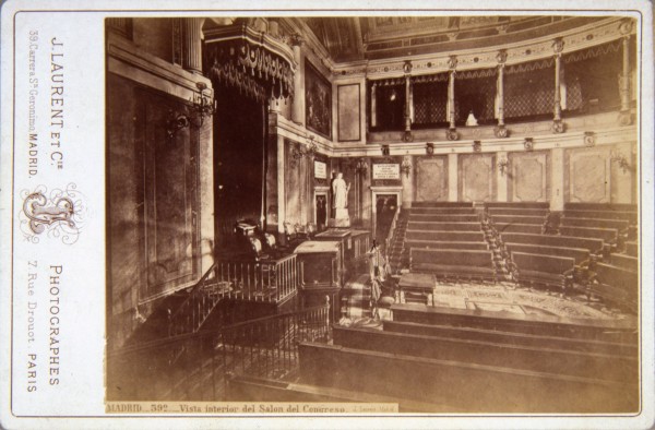 Vista interior del Salón del Congreso
