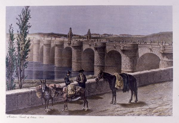 Puente de Toledo. 1860