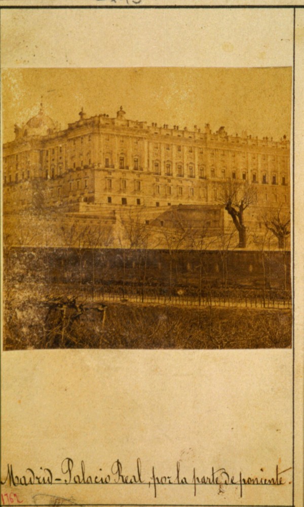 Palacio Real, por la parte de poniente