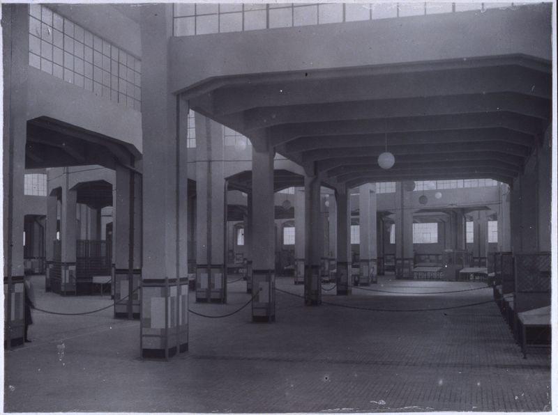 Mercado Central de Pescados. Interior