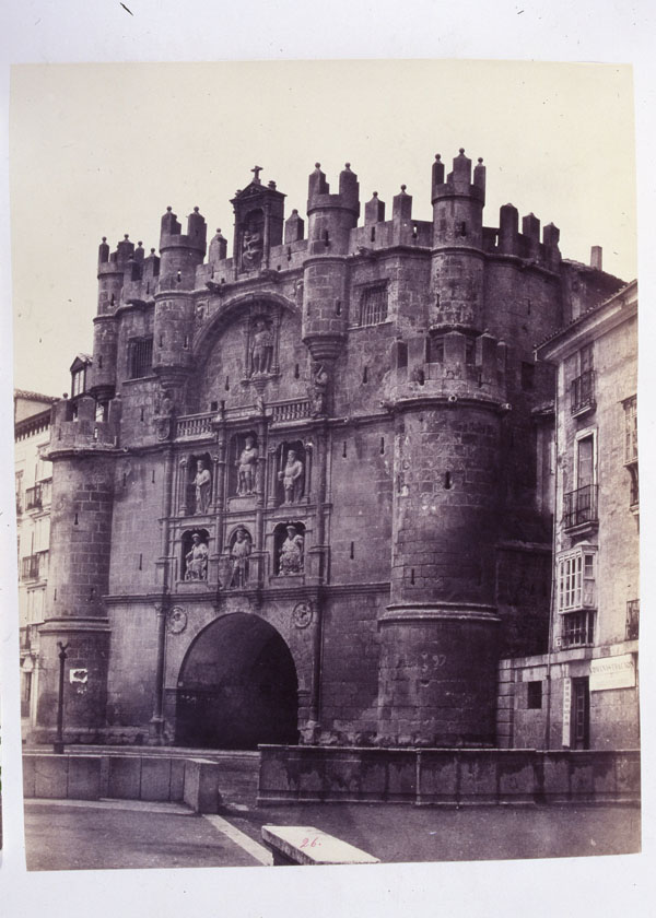 Detalle de la Puerta de Santa María (Burgos)