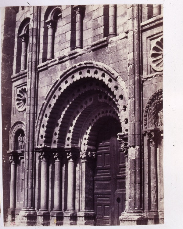 Entrada principal de la catedral (Zamora)