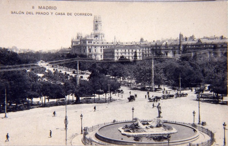 Salón del Prado y Casa de Correos