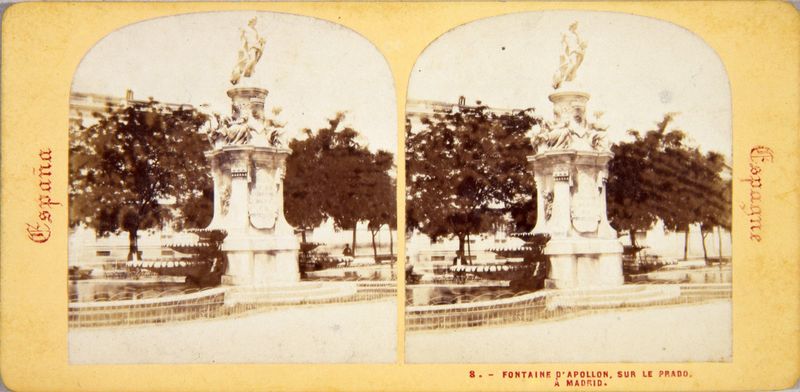 Fontaine dApollon sur le Prado  Madrid