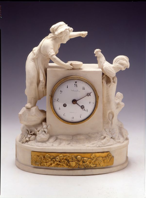 Reloj de porcelana