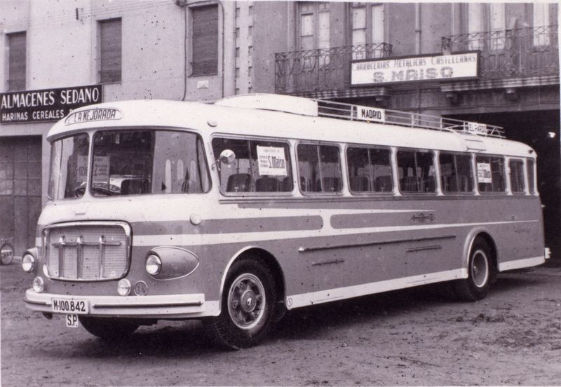 La Mejorada, servicio de autobuses Madrid-El Pardo
