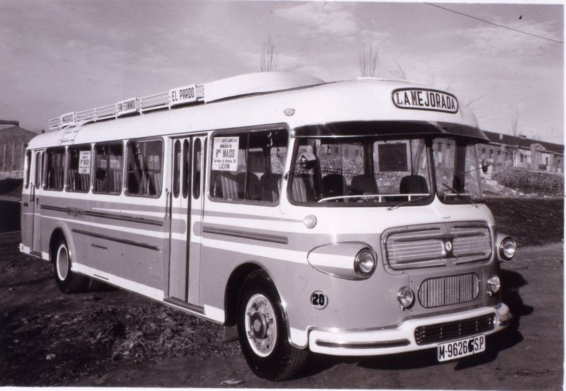 La Mejorada, servicio de autobuses Madrid-San Fernando-El Pardo
