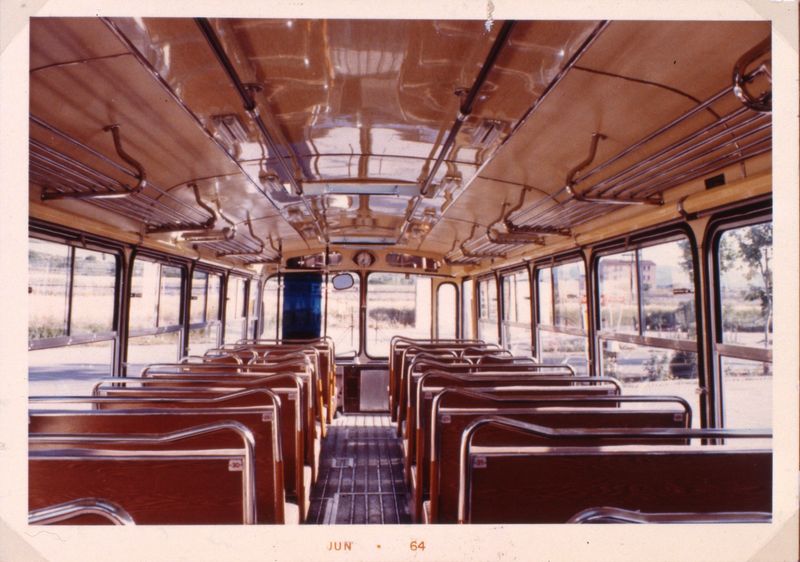 Interior de autobús
