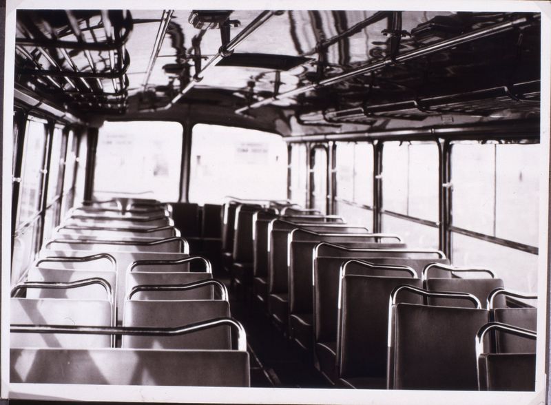 Interior de autobús
