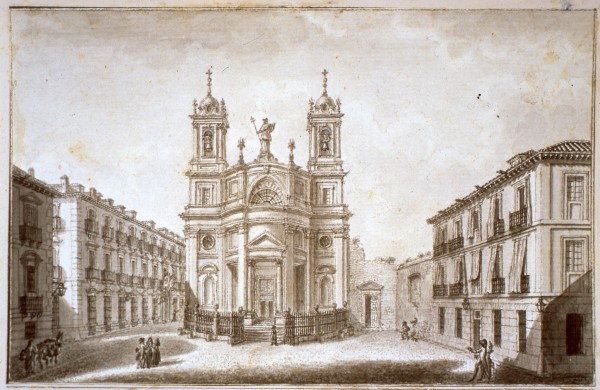 Vista de la Iglesia de San Norberto