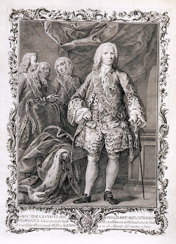 Fernando VI, Rey de Espaa