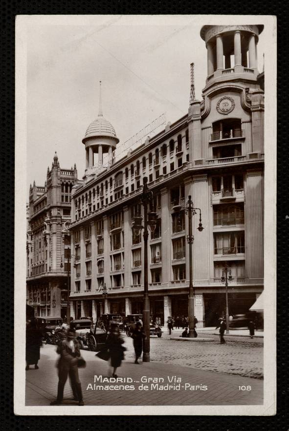 Gran Via. Almacenes Madrid-Pars