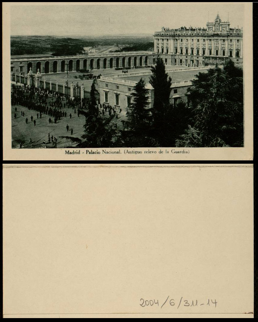 Palacio Nacional (Antiguo relevo de la Guardia)