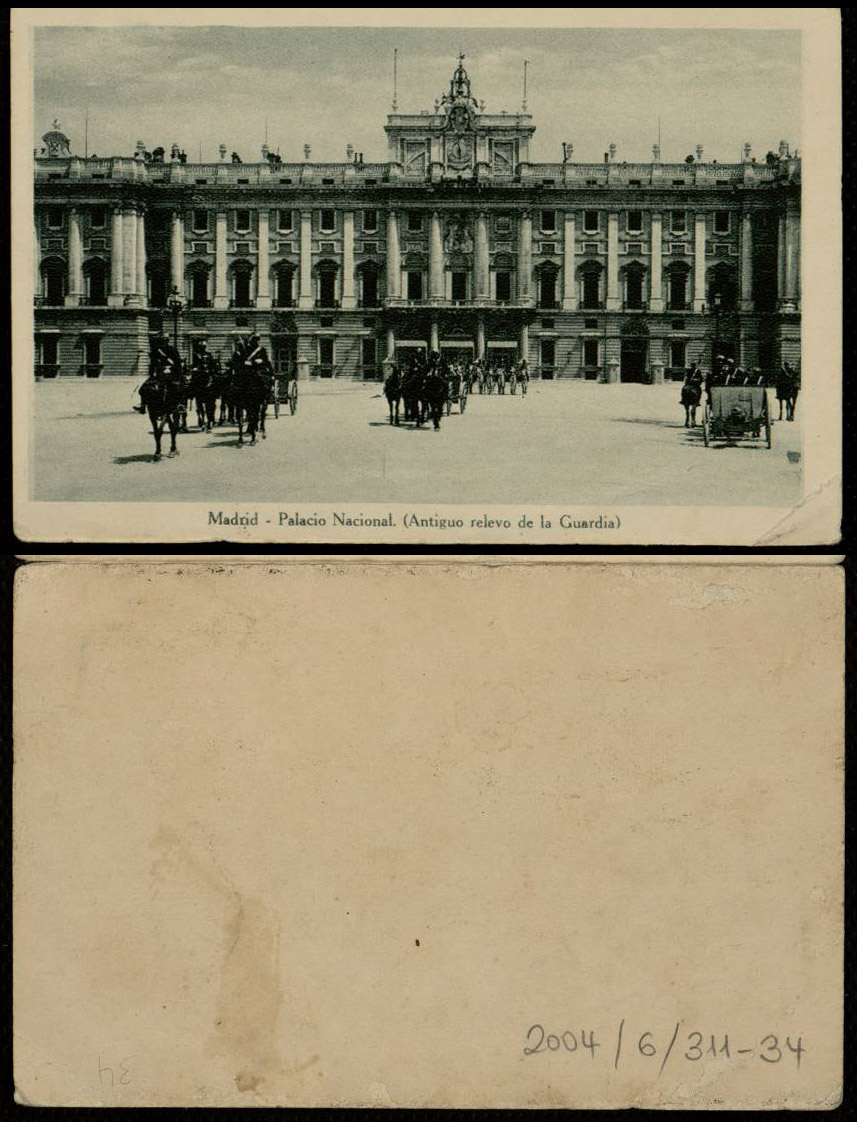 Palacio Nacional (Antiguo relevo de la Guardia)