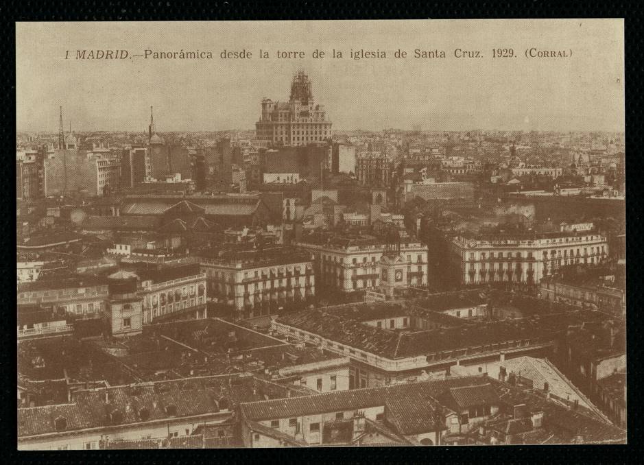 Panormica desde la torre de la iglesia de Santa Cruz