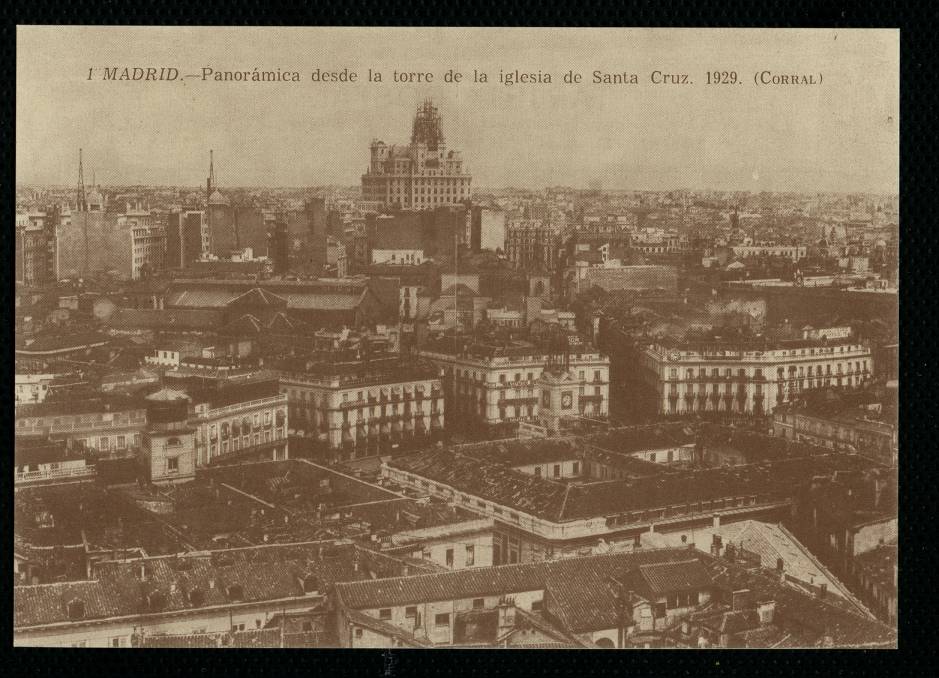 Panormica desde la torre de la iglesia de Santa Cruz