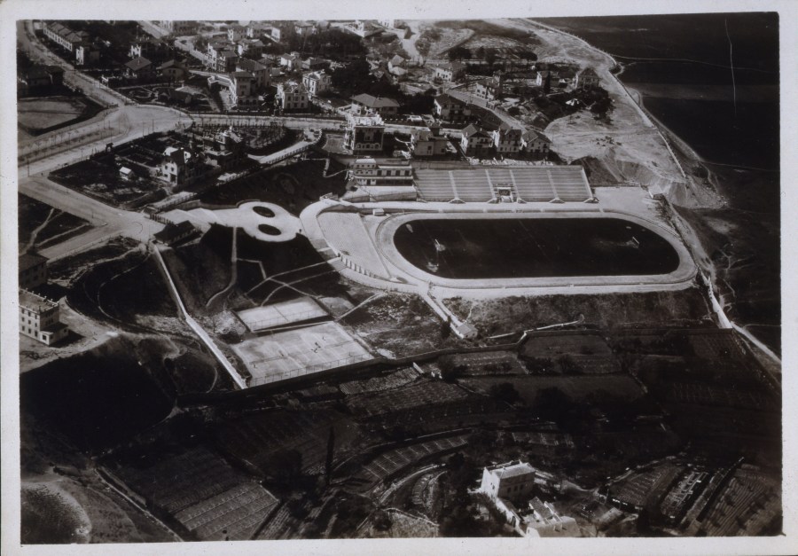 Vista aérea del Estadio Metropolitano