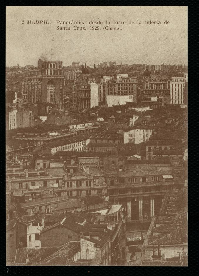 Panormica desde la torre de la iglesia de Santa Cruz