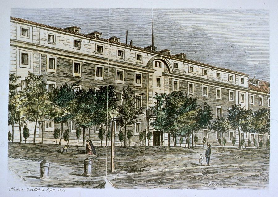 Cuartel de San Gil. 1866
