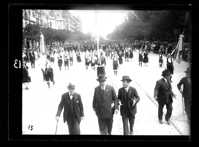 Manifestacin de los alcaldes de Espaa