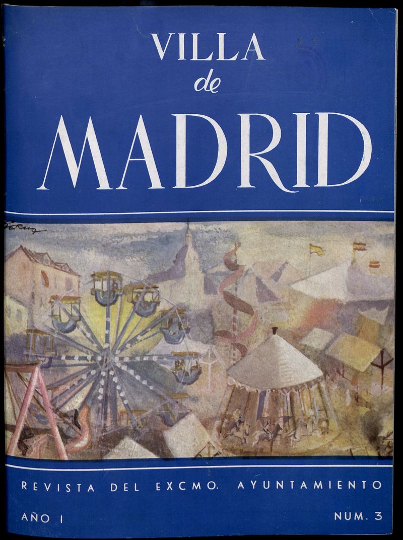 Villa de Madrid: revista del Excmo. Ayuntamiento (Año I. Núm. 3) 