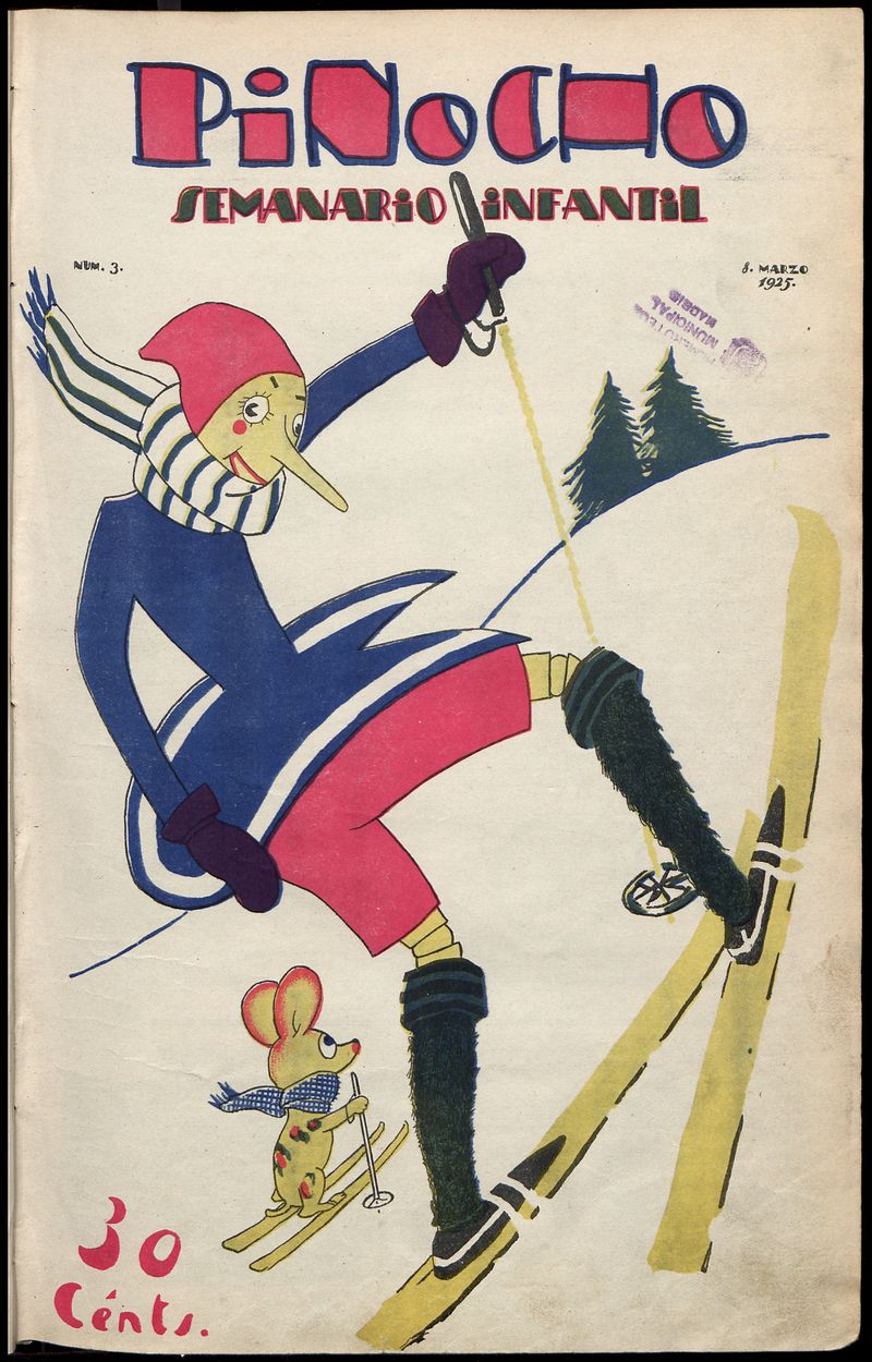 Pinocho: semanario infantil, n 3 del 8 de marzo de 1925 