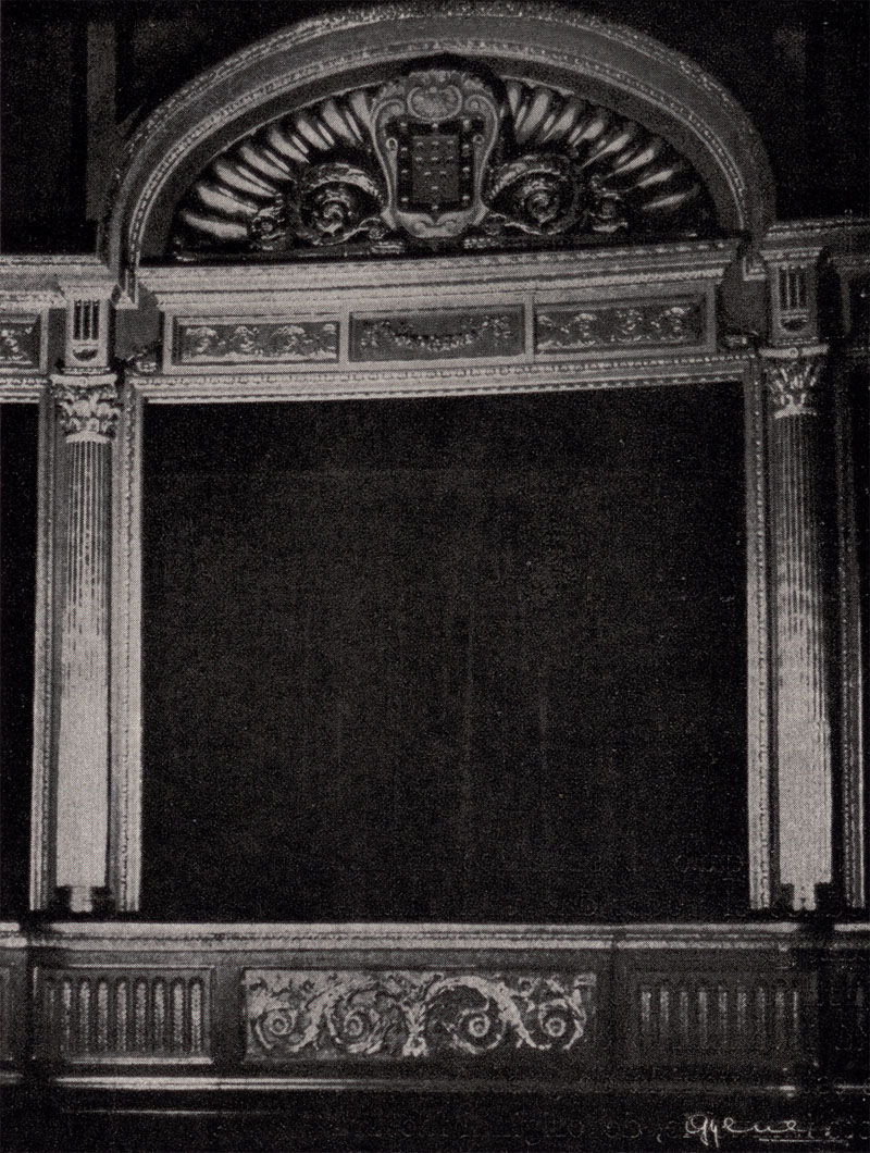 Palco del teatro Lope de Vega