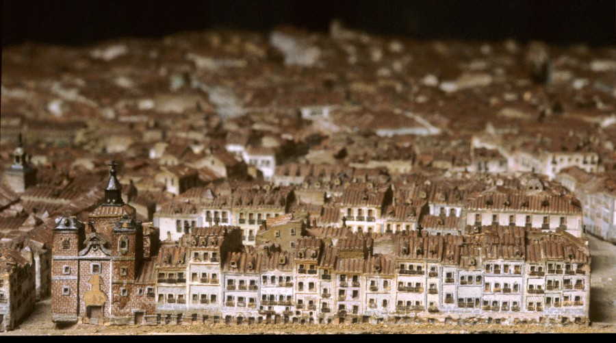 La calle de la Montera en la maqueta del Madrid de 1830 (I)