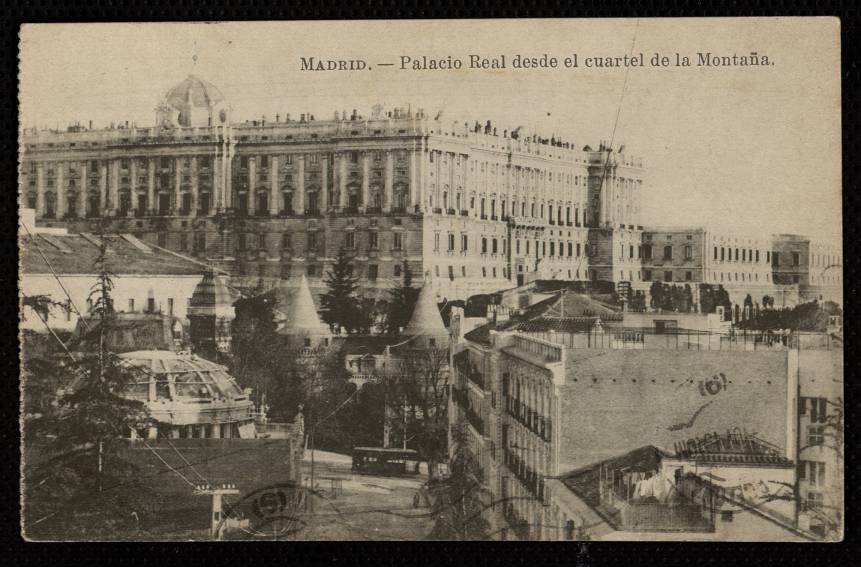 Palacio Real desde el Cuartel de la Montaa