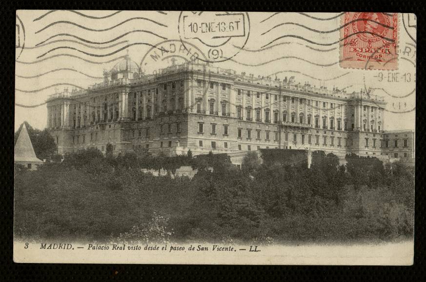 Palacio Real desde la Cuesta de San Vicente