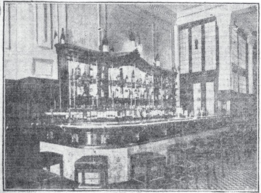 Vista del magnífico mostrador del bar H. Pidoux