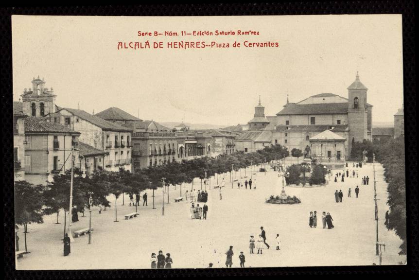 Alcal de Henares. Plaza de Cervantes