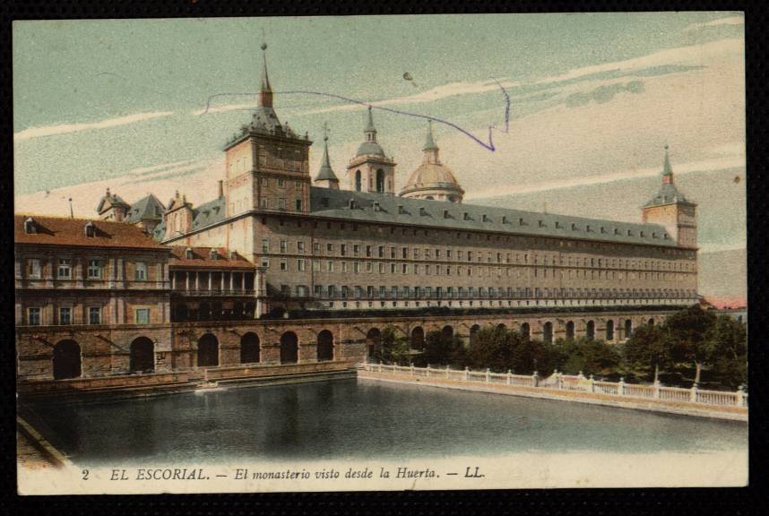 Escorial. El monasterio visto desde la Huerta