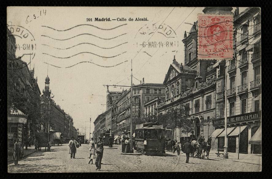 Calle de Alcal hacia la calle Sevilla