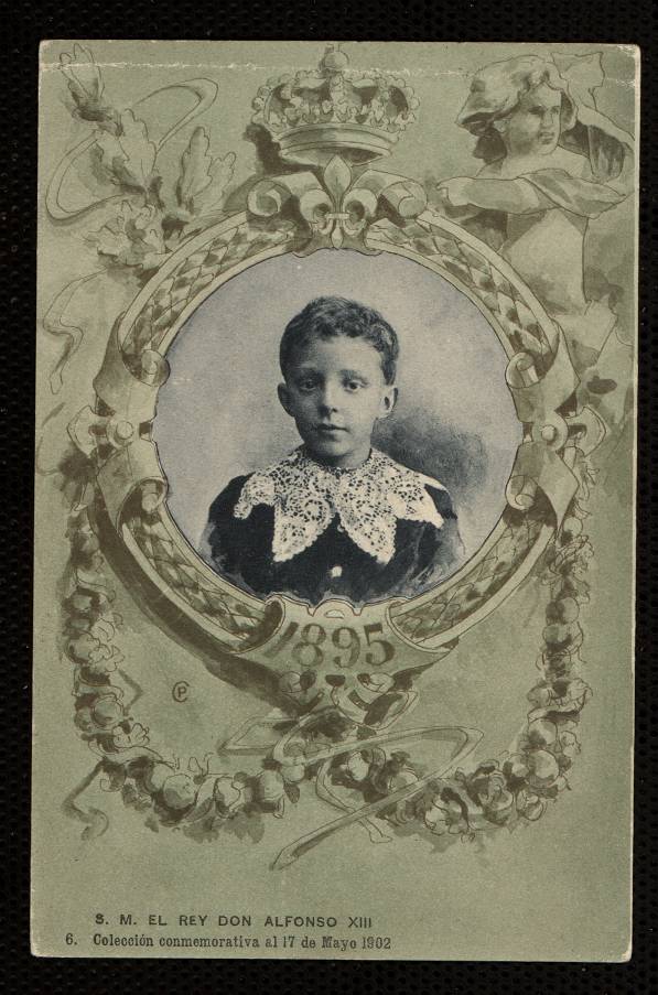 S. M. el Rey Don Alfonso XIII, en 1895