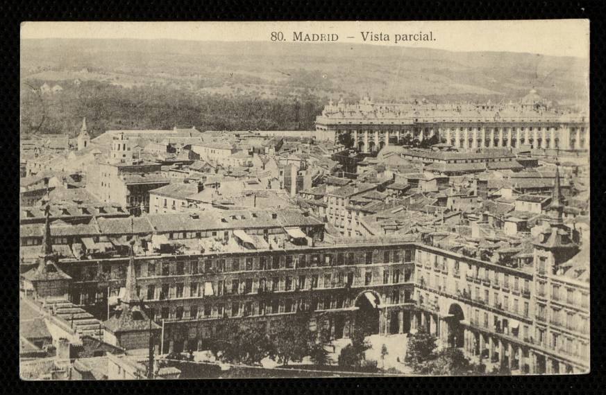 Vista parcial, desde la torre de la iglesia de Santa Cruz