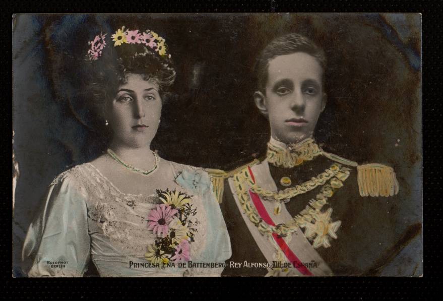 Princesa Ena de Battenberg-Rey Alfonso XIII deEspaa