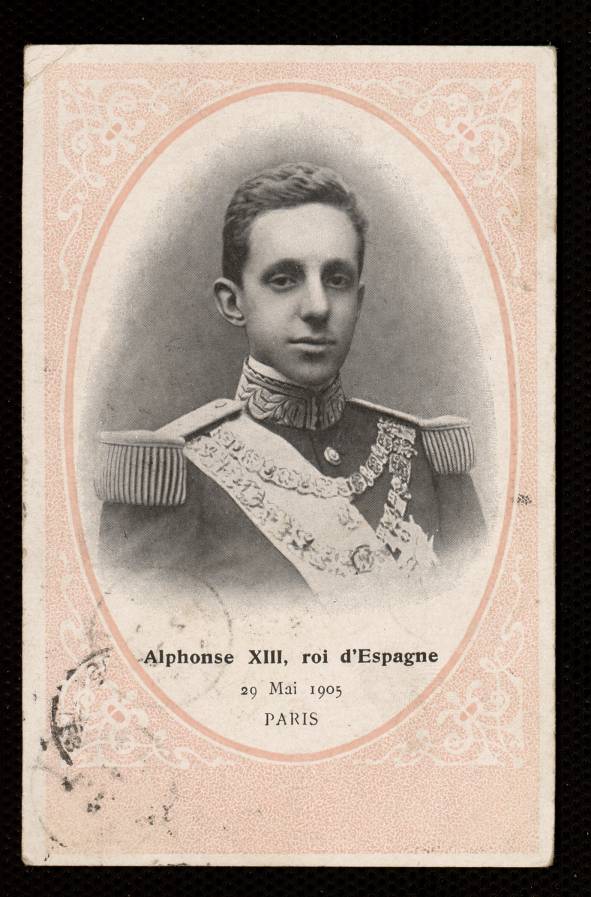 Alphonse XIII, roi dEspagne, 29 mai 1905, Paris