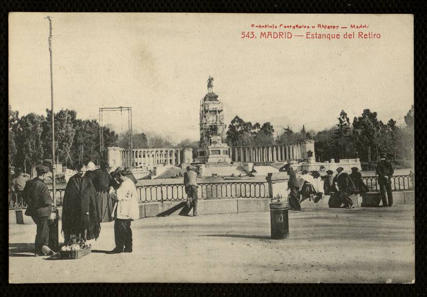 Madrid. Estanque del Retiro