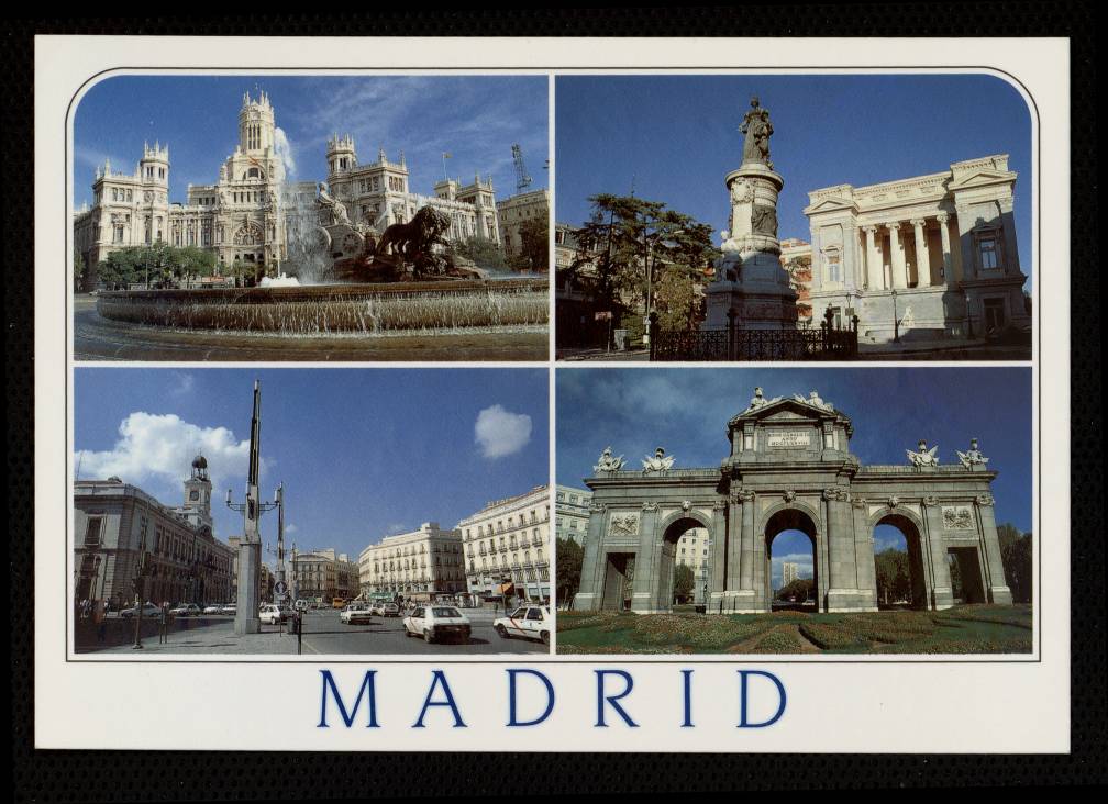 Fuente de Cibeles, Casn del Buen Retiro, Puerta del Sol y Puerta de Alcal