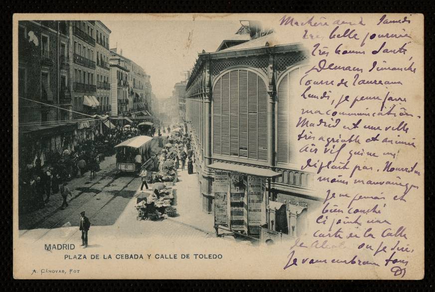 Plaza de la Cebada y Calle de Toledo